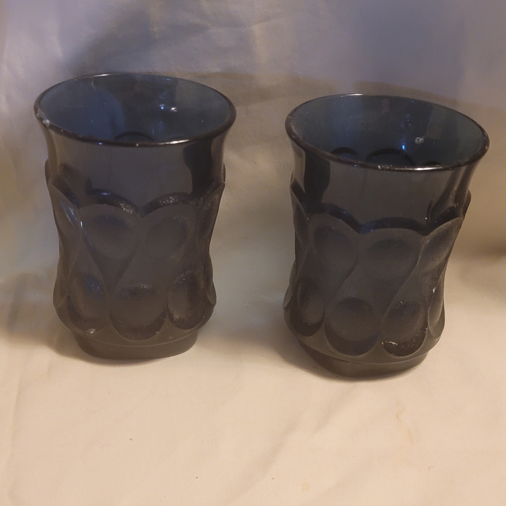 Noritake Midnight Blue Glass Tumblers